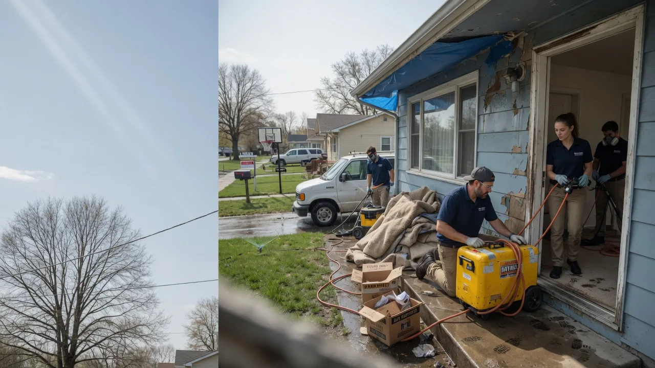 Basement Flood Cleanup in Barrington, NH near me
